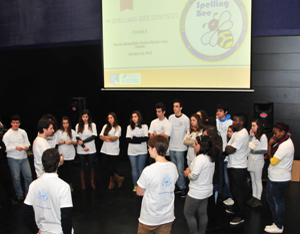 Estudantes do Spelling Bee(Foto: Embaixada Americana)