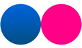 Flickr logo.