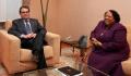 Artur Mas, Presidente de la Generalitat de Catalunya y Tanya C. Anderson, Cónsul General de EEUU en Barcelona (Foto: Generalitat de Catalunya)