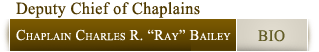 Deputy Chief of Chaplains Bio