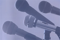 photo of microphones