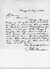 Phillip Berry (1831-1915) Request for Hospital Transfer, Buffalo NY 1864.08.23