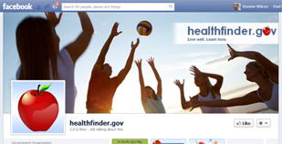 healthfinder on Facebook