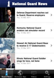 National Guard News App Screenshot