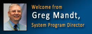 Click to go to Program Manager’s Welcome page