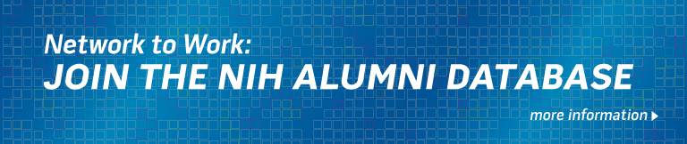 Banner: Join the NIH Alumni Database
