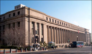 Bureau of Engraving and Printing Main Building in Washington, D.C.