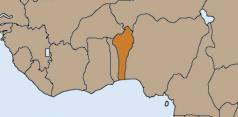 BENIN Map