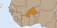 BURKINA FASO Map