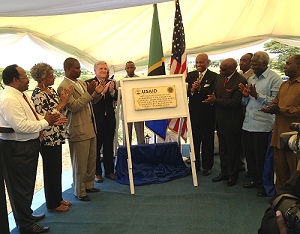Deputy Secretary Hayes Launches WMA Visitors Center (Photo: U.S. Embassy, Dar es Salaam)