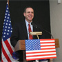 CG Creamer during his remarks to Election Night guests (Photo:USConGen-RJ)
