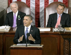 President Obama Gives State of the Union Address