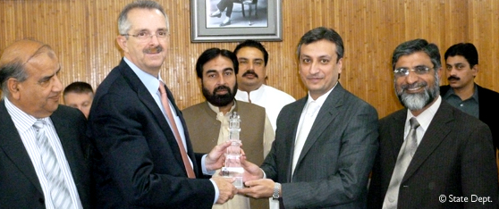 Consul General Robert Reeds visits Khyber Pakhtunkhwa Chamber of Commerce and Women Chamber. 