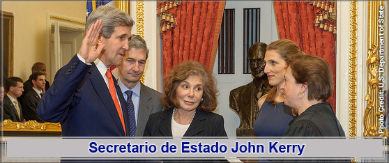Secretario de Estado John Forbes Kerry.