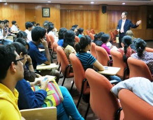 PAO David Gainer addresses students of IIT, Madras (State Dept.)
