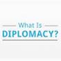 text saying "what is diplomacy?"