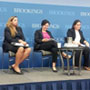 Policy Advocates panel discussion at the Brookings Institution in Washington, D.C.