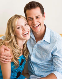 Photo: Couple laughing