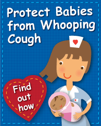 Graphic: Protect babies from whooping cough. Find out how.