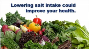 eCard: Lowering salt intake could improve your health.