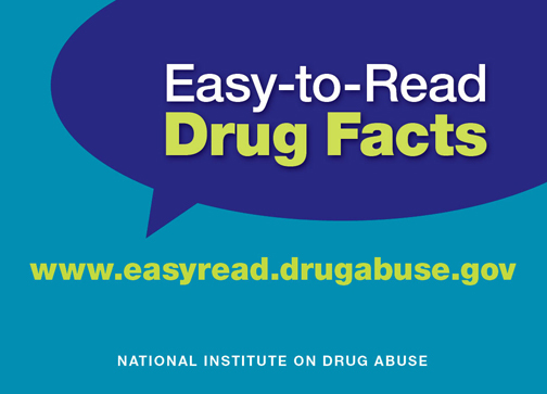 Front of Easy-to-Read Drug Facts postcard