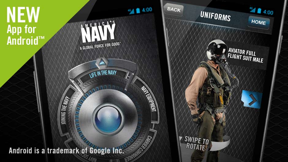 AMERICA'S NAVY. NOW MORE MOBILE THAN EVER.