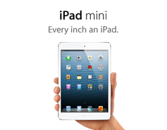 iPad mini. Every inch an iPad.
