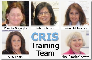 Group shot of CRIS training team