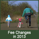 Fee Changes in 2013