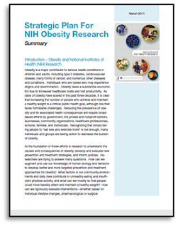 The Strategic Plan for NIH Obesity Research Summary