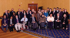 Group photo of the members and staff of the Public Rights-of-Way Access Advisory Committee (PROWAAC).