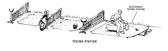 illustration of teeing station