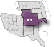Rocky Mountain Region service area.