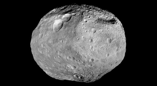 Mosaic of Dawn's images of asteroid Vesta