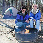 Campers at the Mammoth Cave Campground