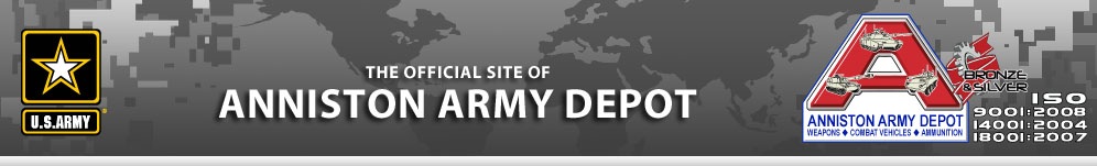 Anniston Army Depot. The official site of ANAD