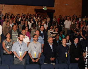 Parte de los profesores participantes de la conferencia (U.S. State Department)
