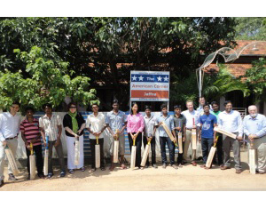 U.S. Supports Demining Through Cricket Bat Donations 