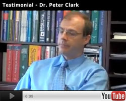 Testimonial - Dr. Peter Clark - YouTube Video