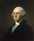 George Washington, portrait by Gilbert Stuart