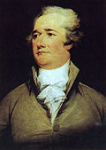 Alexander Hamilton, portrait by John Trumbull, 1792