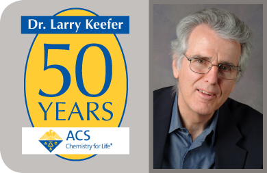 Photo: Dr. Larry Keefer – 50 Year ACS Member