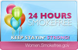 24 hours smokefree