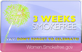 3 weeks smokefree