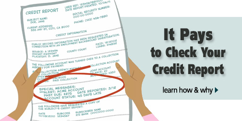 It pays to check your credit report