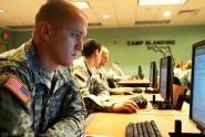 Florida Guardsmen gathered from all over the state to attend Operation Kickstart, which is a program that assists Florida Guardsmen in securing employment through a real-time internet search that matches the Soldiers skills with career opportunities open in their area.
