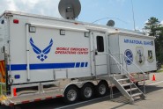 The Florida Air National Guard's new Mobile Emergency Operations Center (MEOC) can be used by the military or other civilian agencies to provide communications during disasters.