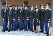 Graduates of the Florida Army National Guard Officer Candidate School Class 51 at Camp Blanding Joint Training Center, Fla., Aug. 18, 2012. Photo by Master Sgt. Thomas Kielbasa