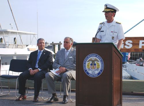 RADM Helis speaking