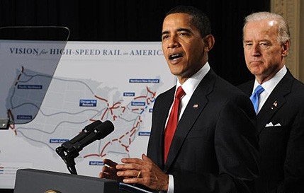 President Obama talks High Speed Rail